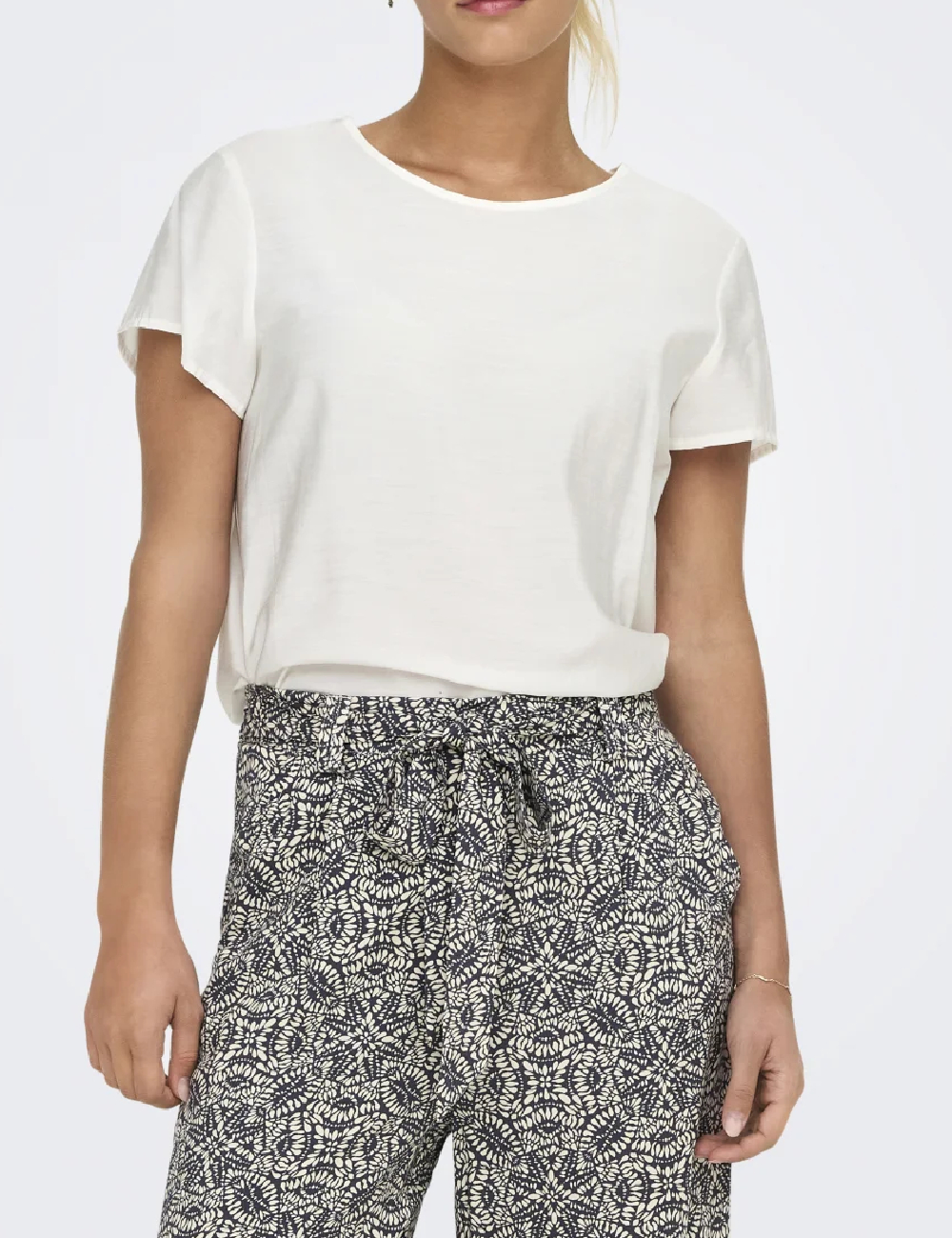 Bluza Only, alb