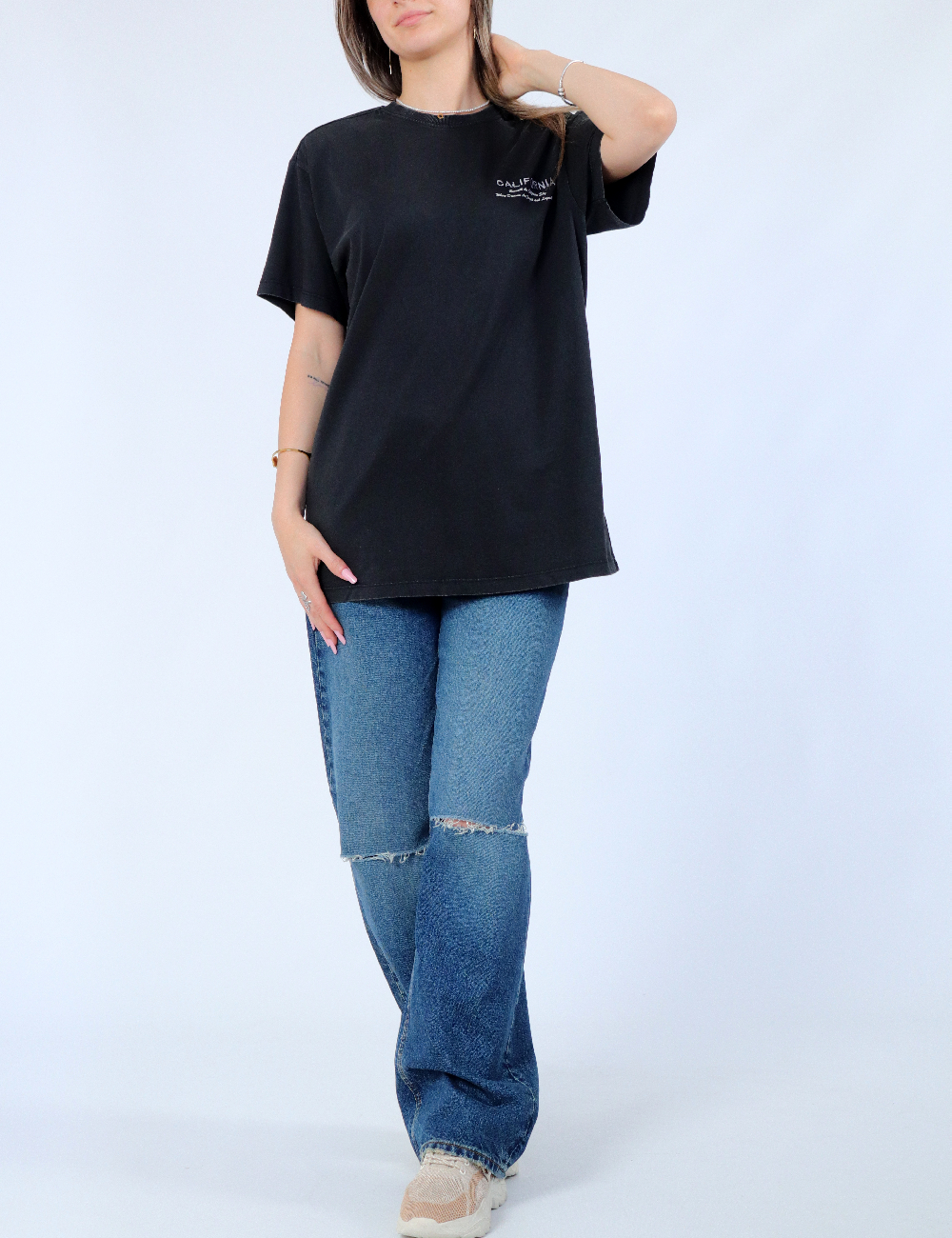 Tricou Only, negru - 1 | YEO