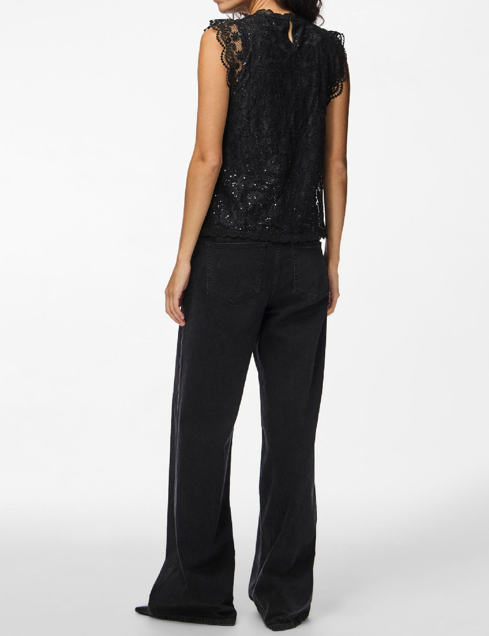 Bluza Pieces, negru - 1 | YEO