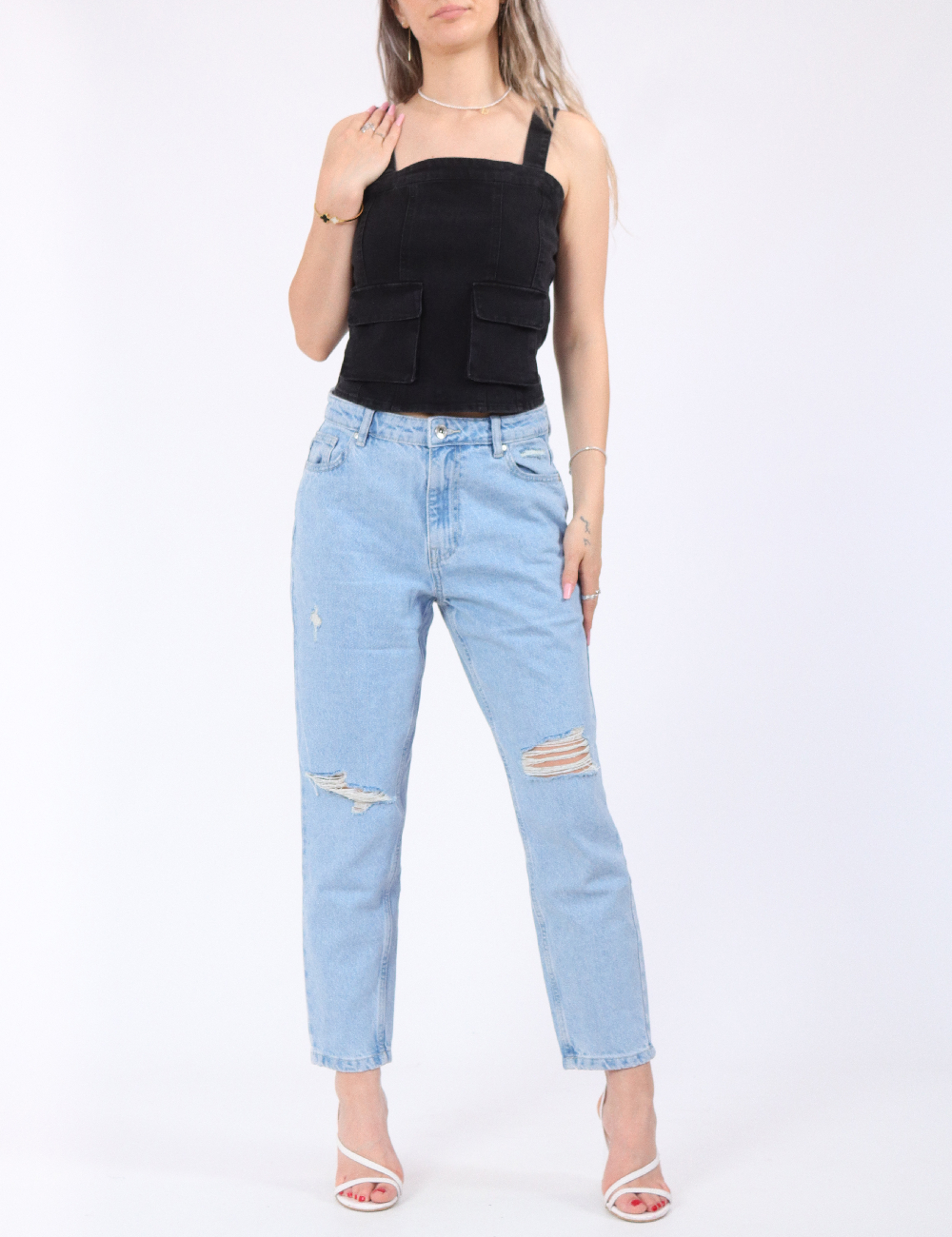 Top Jack&Jones, negru - 1 | YEO