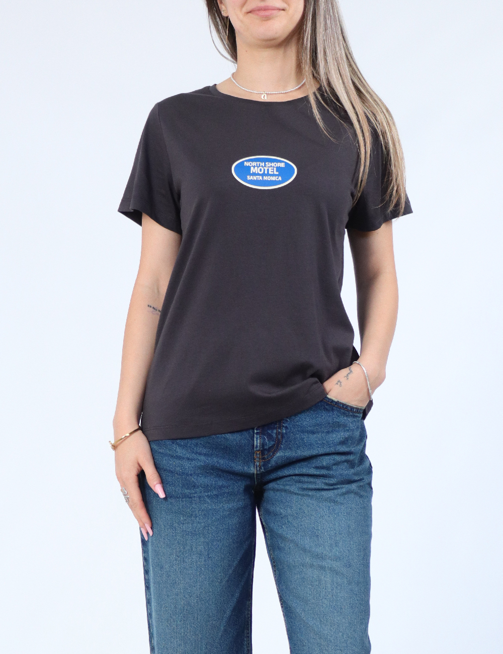 Tricou Noisy May, gri inchis