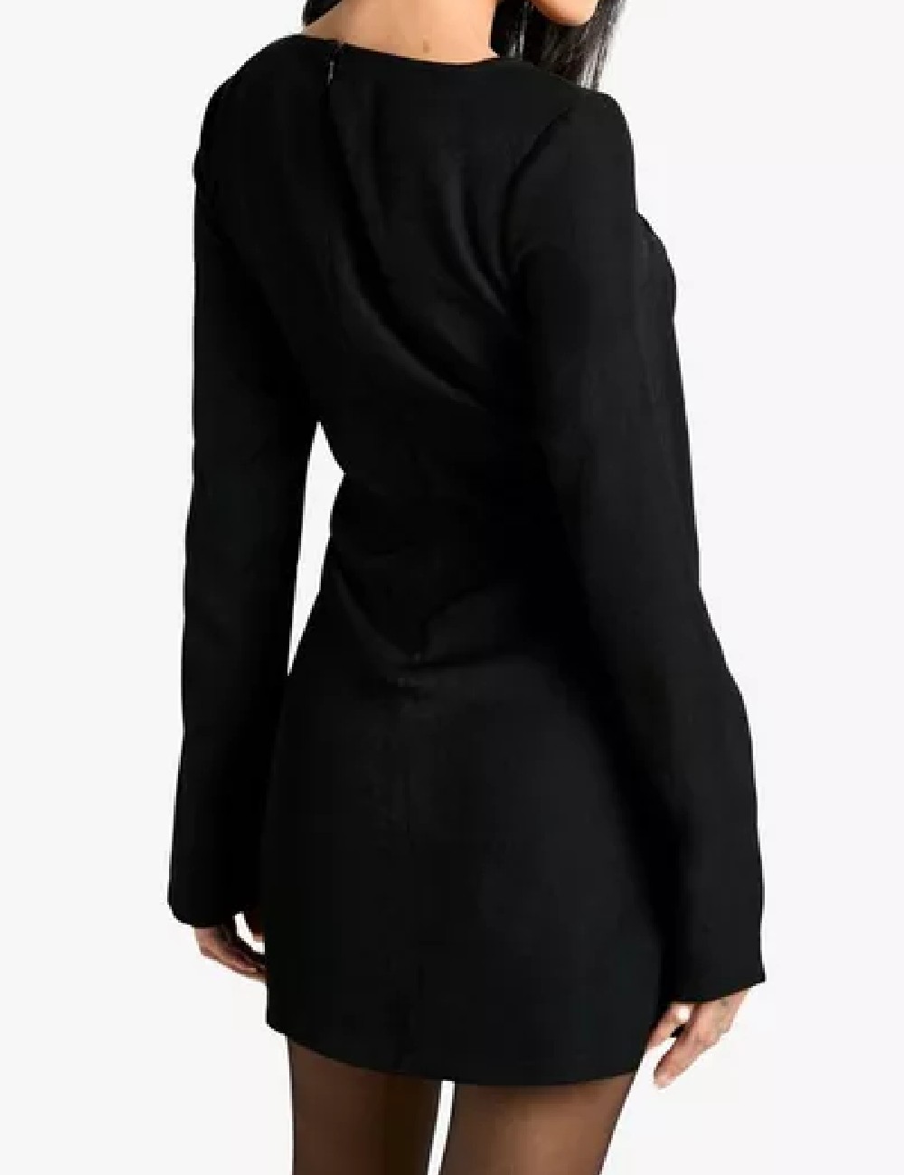 Rochie scurta Boohoo, negru - 1 | YEO