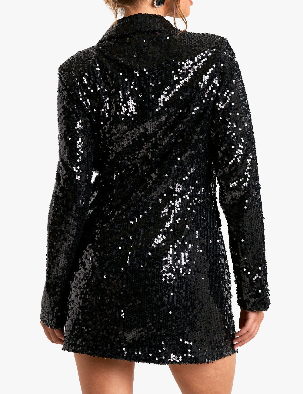 Rochie scurta Boohoo, negru - 1 | YEO