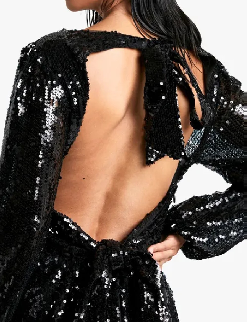 Rochie scurta Boohoo, negru - 1 | YEO