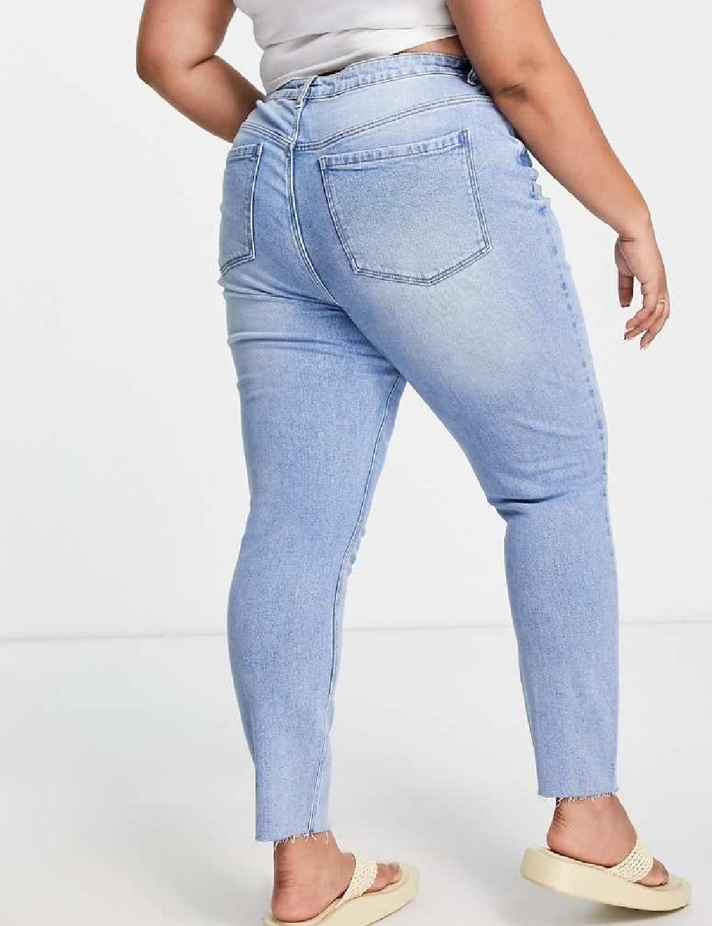 Blugi Urban Bliss Plus Size, albastru - 1 | YEO