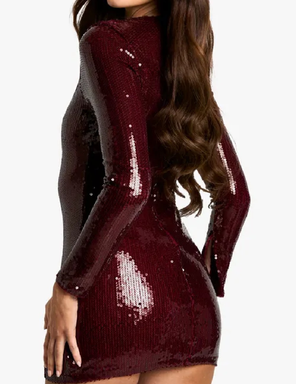 Rochie scurta Boohoo, visiniu - 1 | YEO