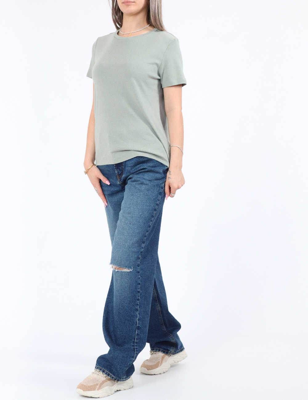 Tricou American Eagle, verde - 1 | YEO