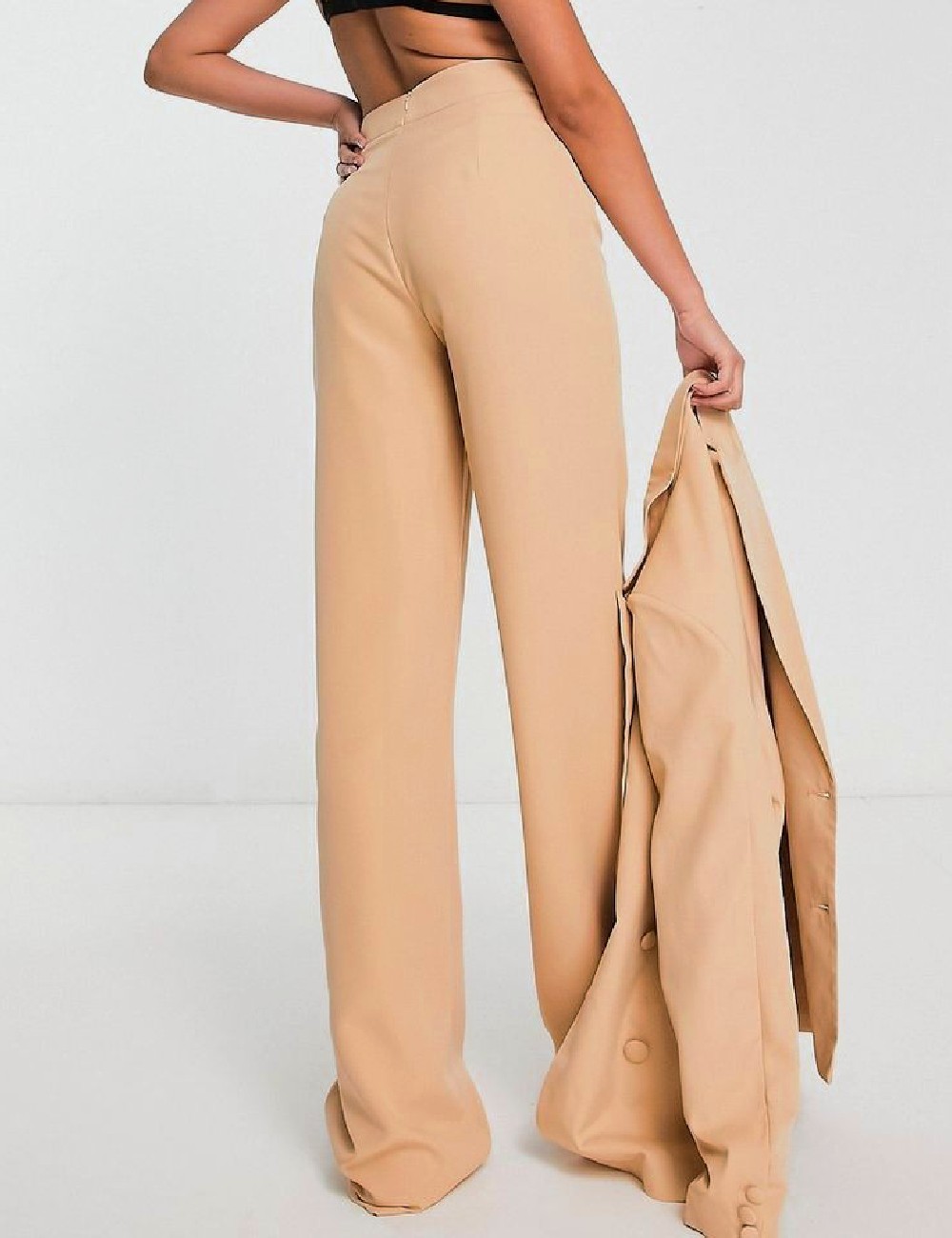 Pantaloni Unique21, maro deschis - 1 | YEO