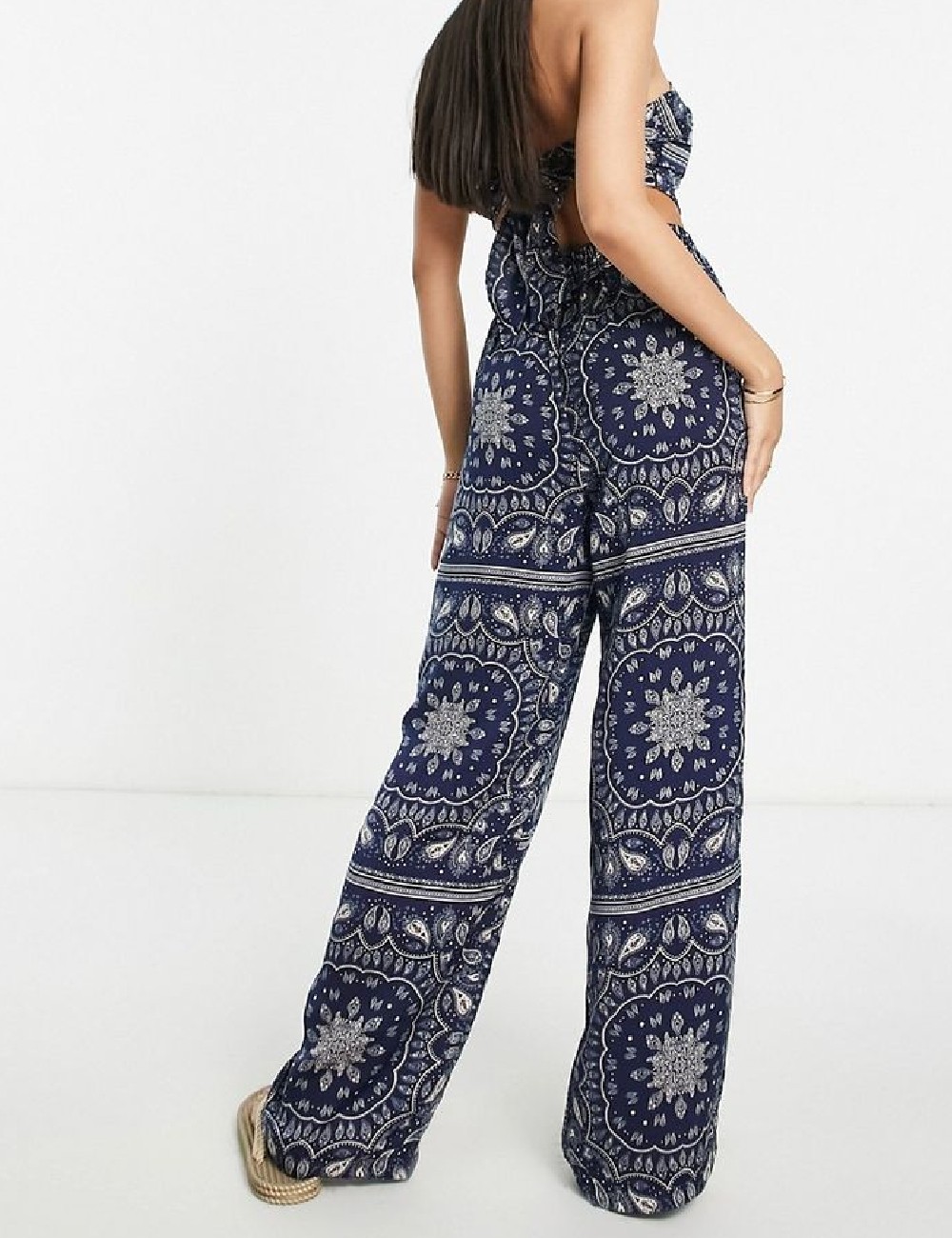 Pantaloni Urban Threads, bleumarin - 1 | YEO
