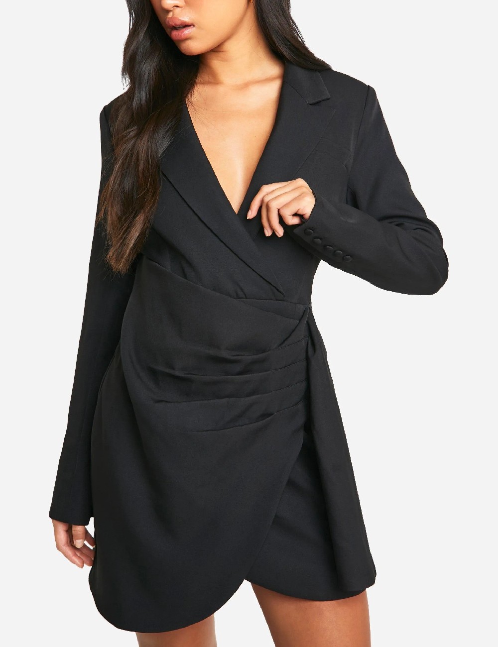 Rochie scurta Boohoo, negru - 1 | YEO
