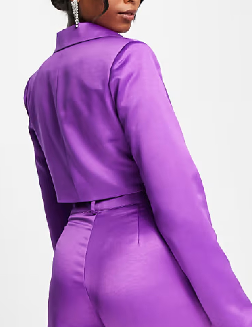 Pantaloni extro&vert, mov - 1 | YEO