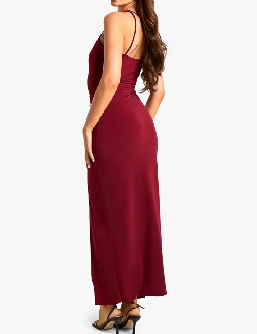 Rochie lunga Boohoo, visiniu - 1 | YEO