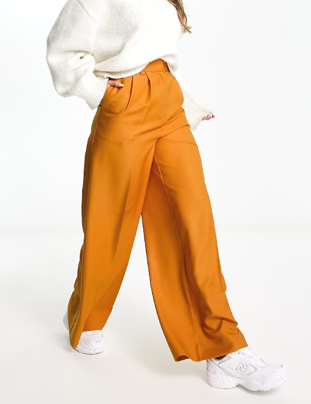 Pantaloni ASOS, mustar - 1 | YEO