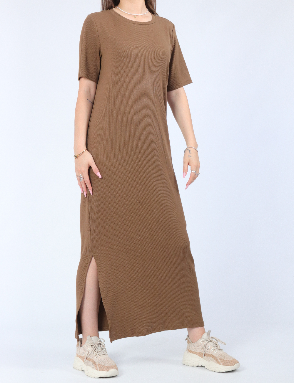 Rochie lunga Vero Moda, maro - 1 | YEO