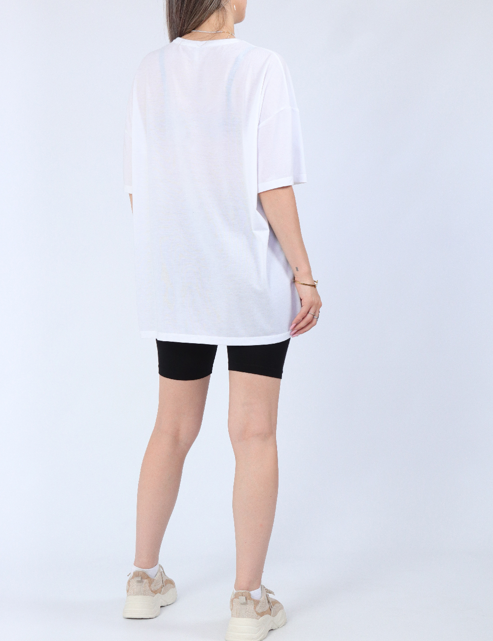 Tricou Oversize Only, alb - 1 | YEO