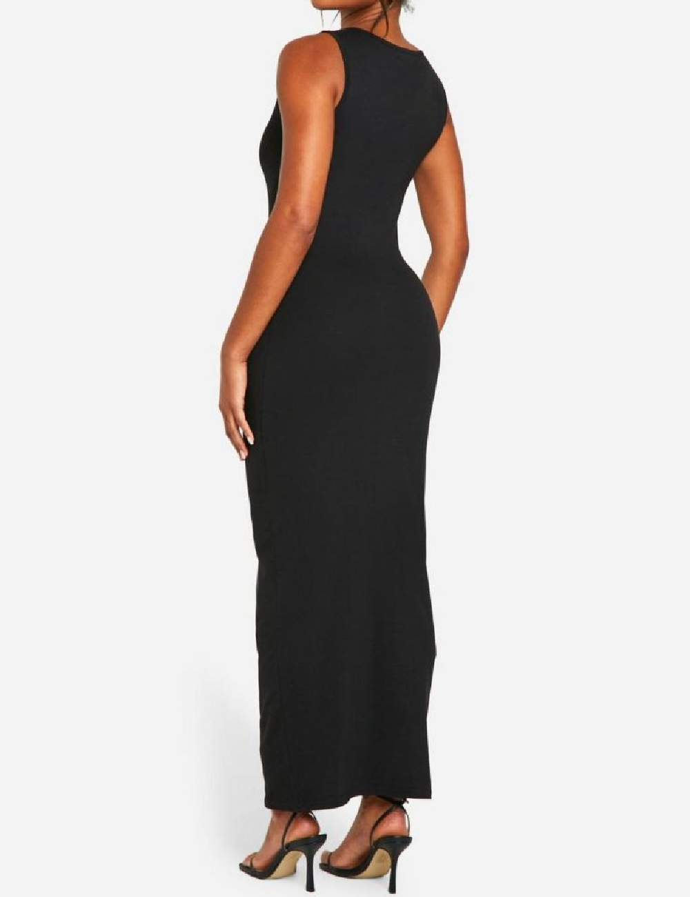 Rochie lunga Boohoo, negru - 1 | YEO
