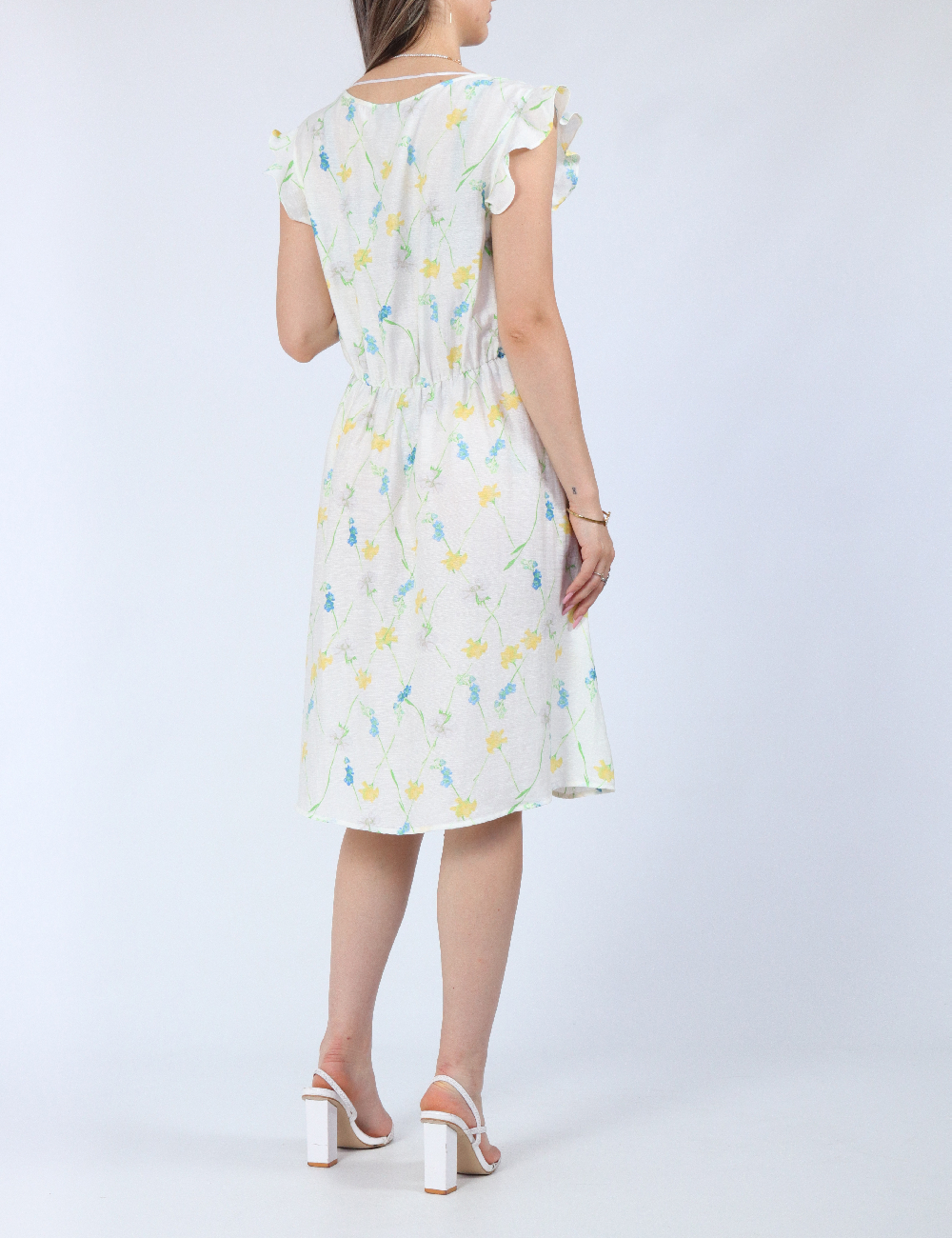 Rochie scurta Vero Moda, alb - 1 | YEO