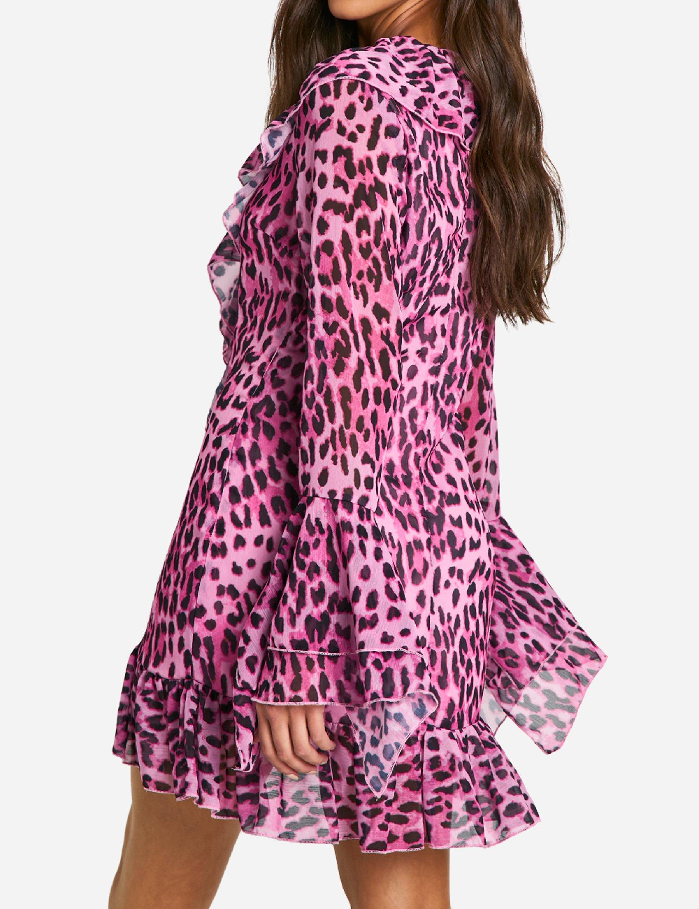 Rochie scurta Boohoo, roz - 1 | YEO