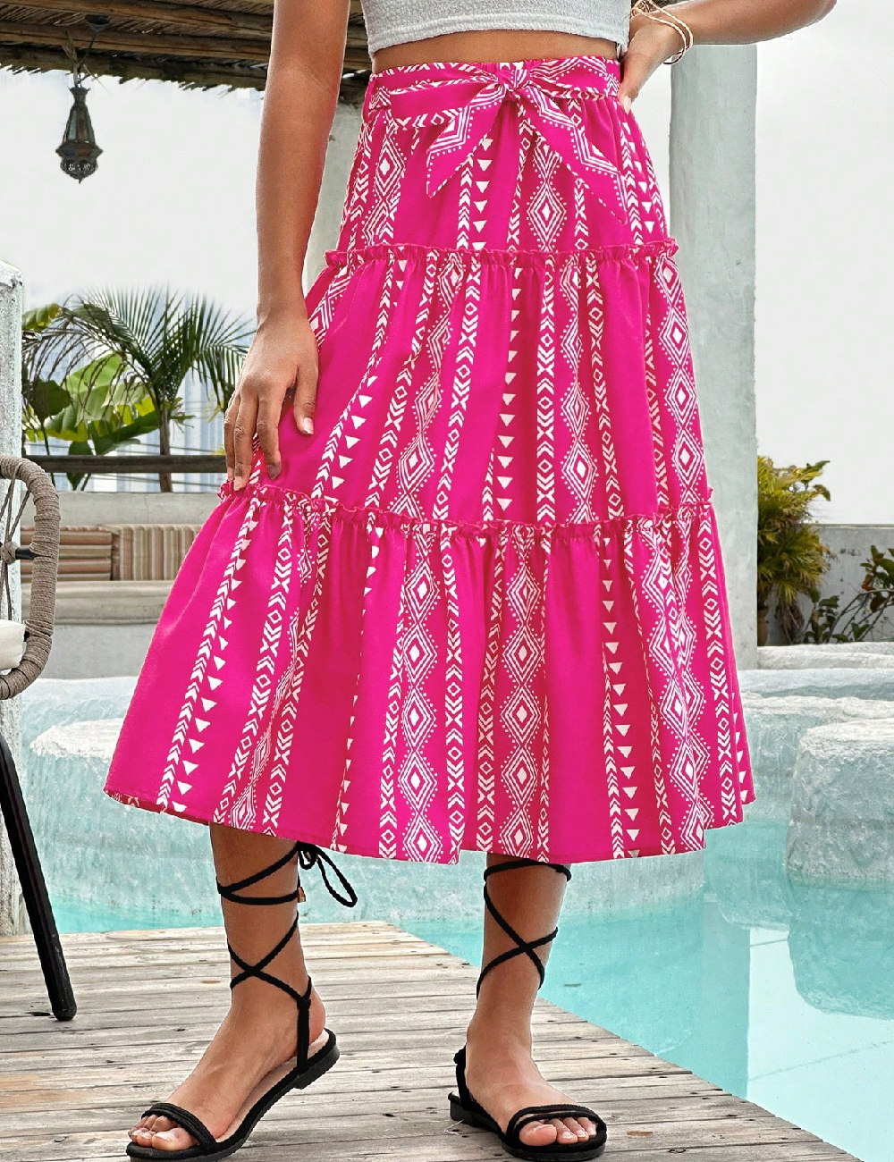 Fusta Shein Kids, roz