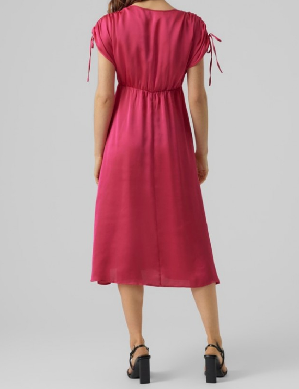 Rochie medie Vero Moda, roz - 1 | YEO