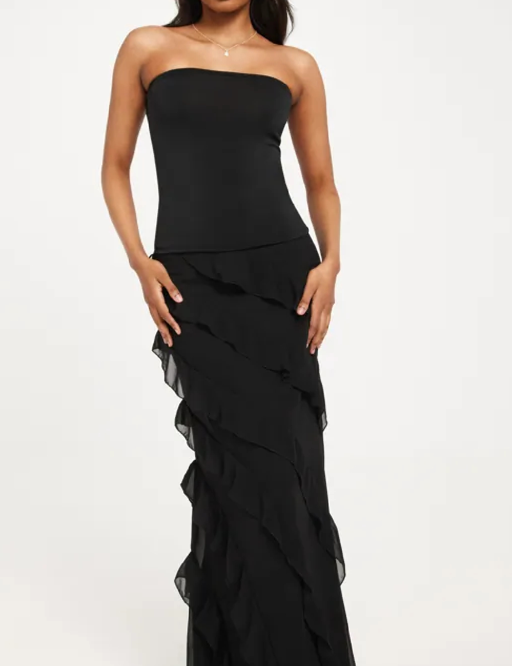 Top Vero Moda, negru