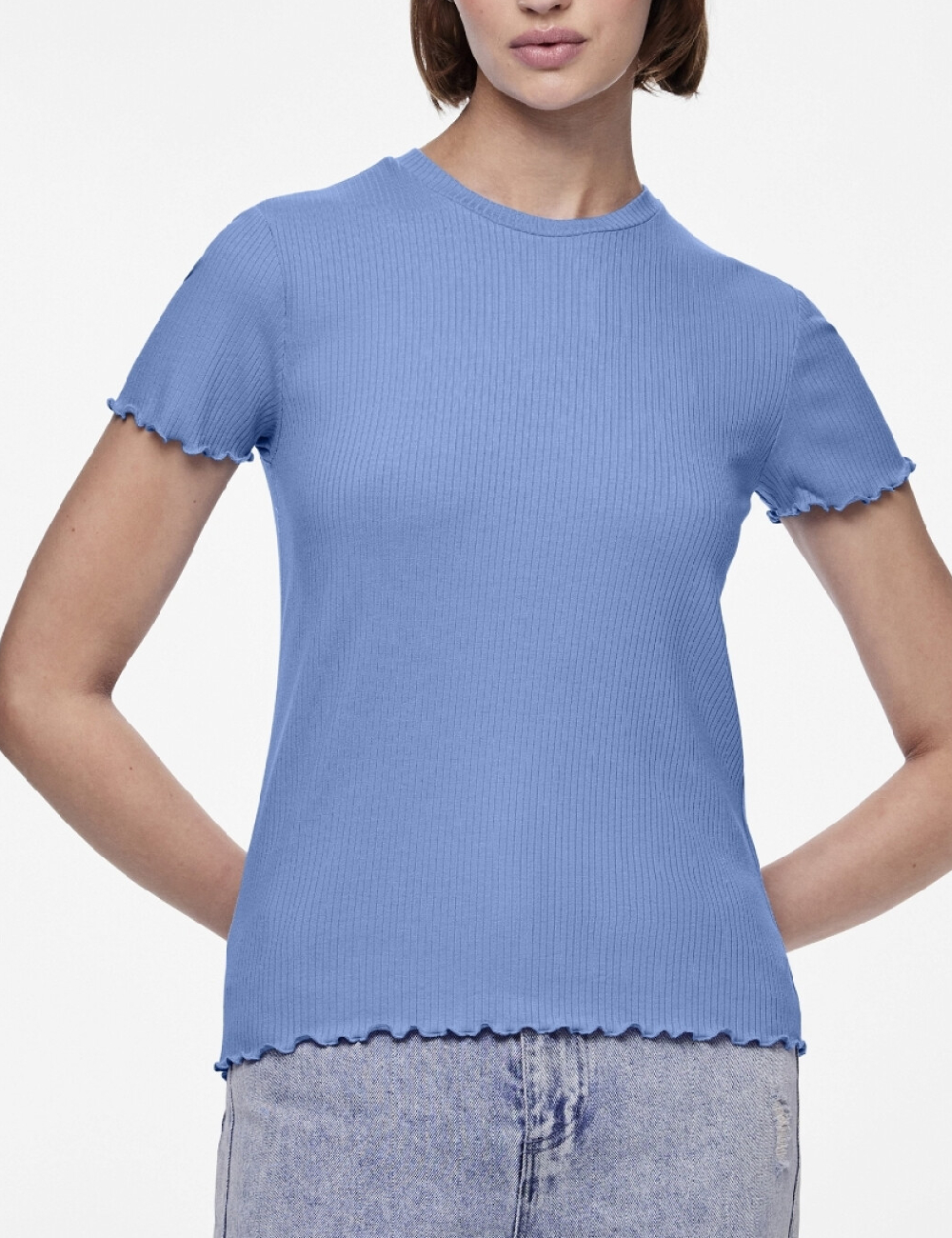 Tricou Pieces, albastru - 1 | YEO
