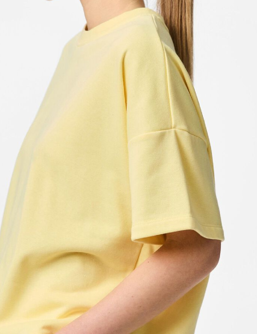 Tricou Pieces, galben - 1 | YEO