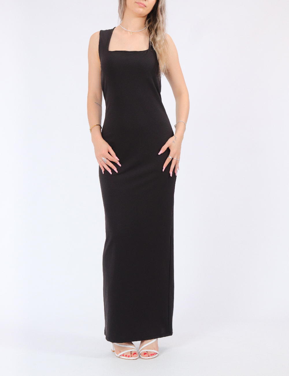 Rochie lunga Noisy May, negru