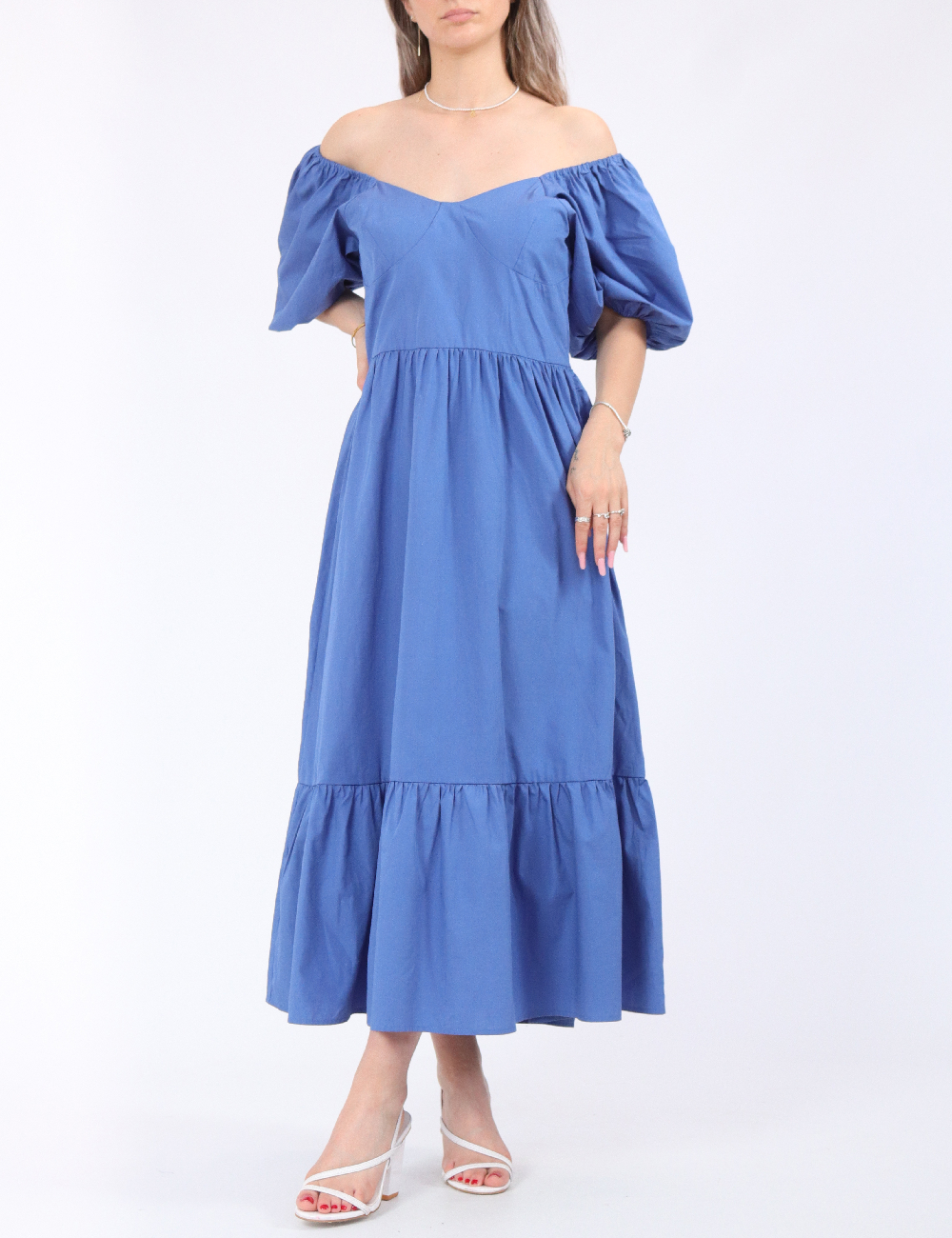 Rochie lunga Noisy May, albastru