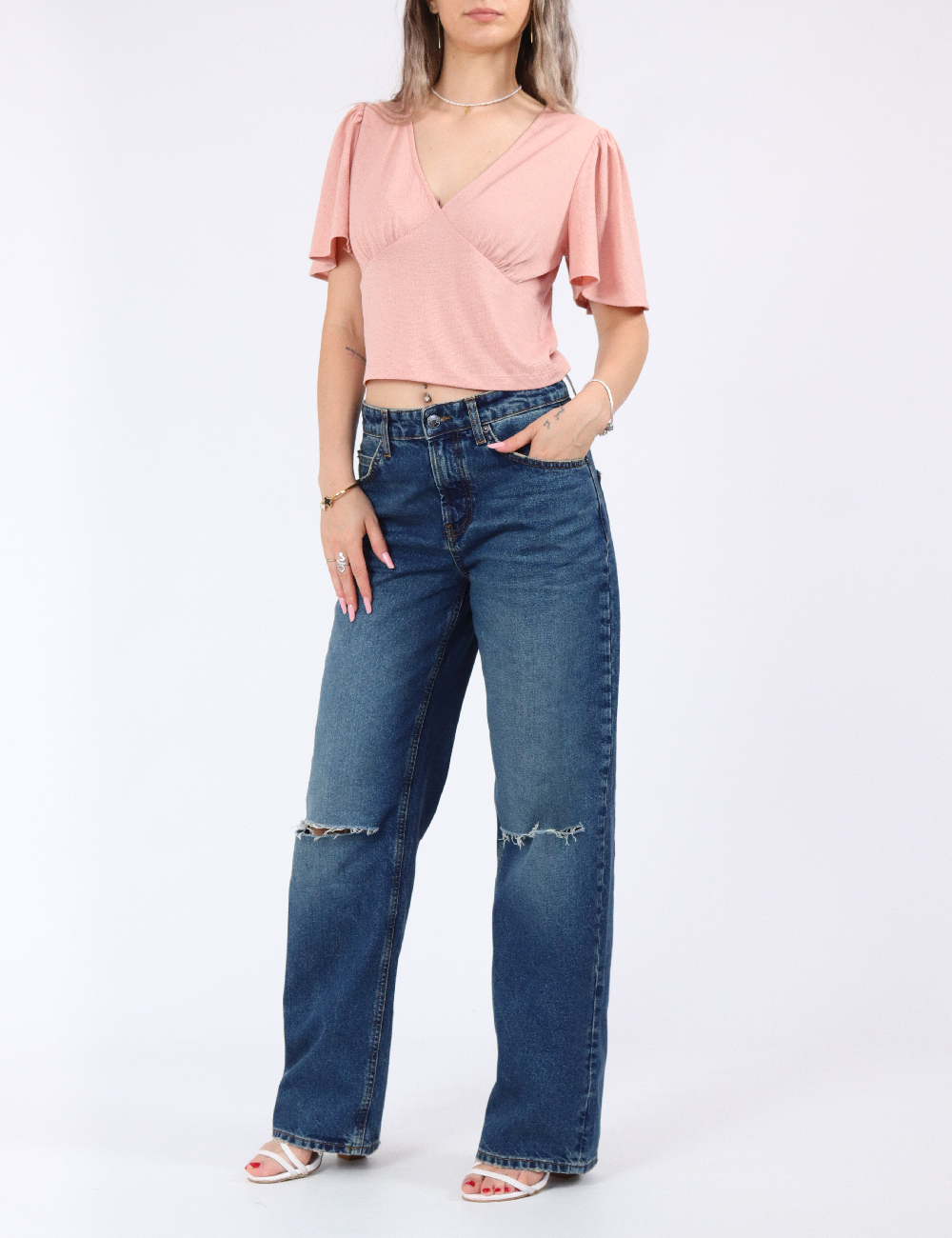 Tricou Vero Moda, roz - 1 | YEO