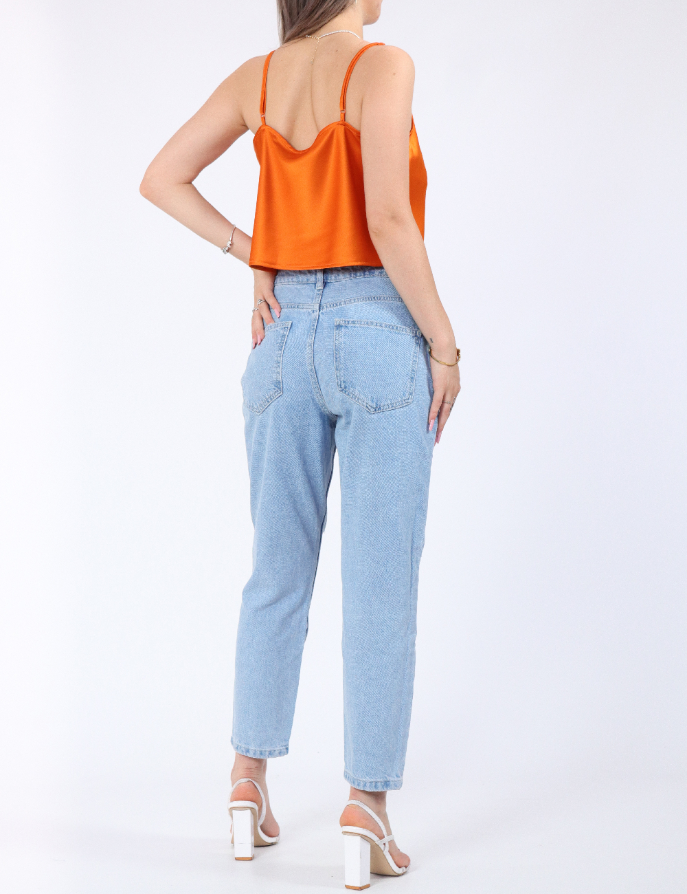Maiou Vero Moda, portocaliu - 1 | YEO