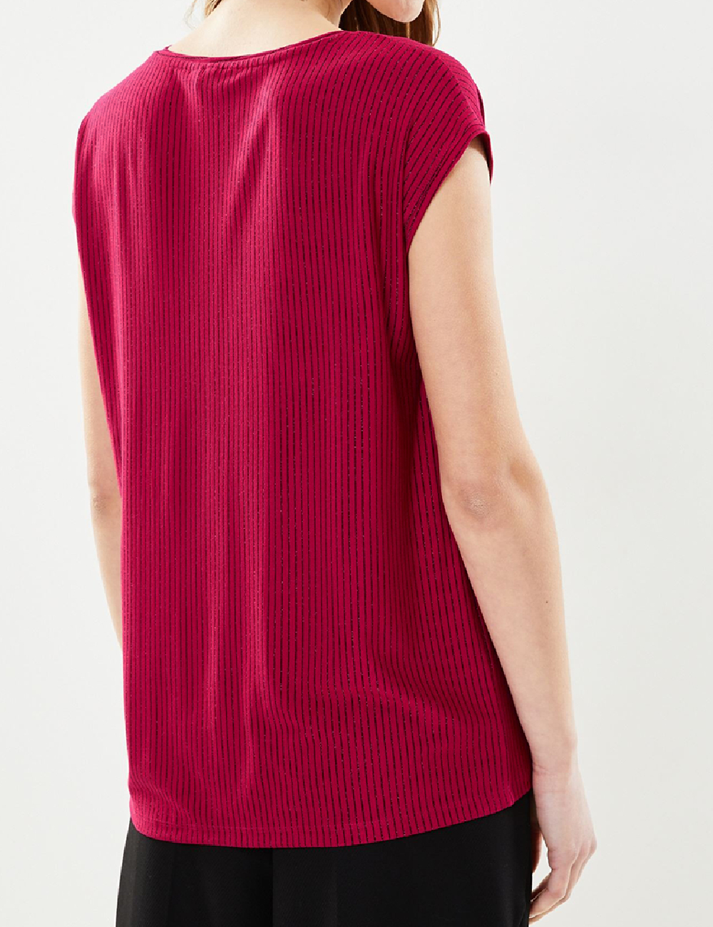 Tricou Pieces, magenta - 1 | YEO