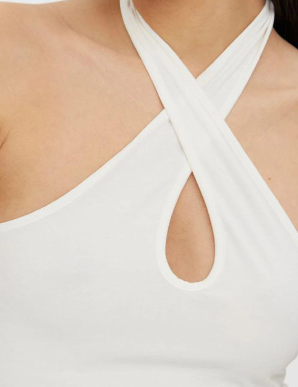 Maiou Vero Moda, alb - 1 | YEO