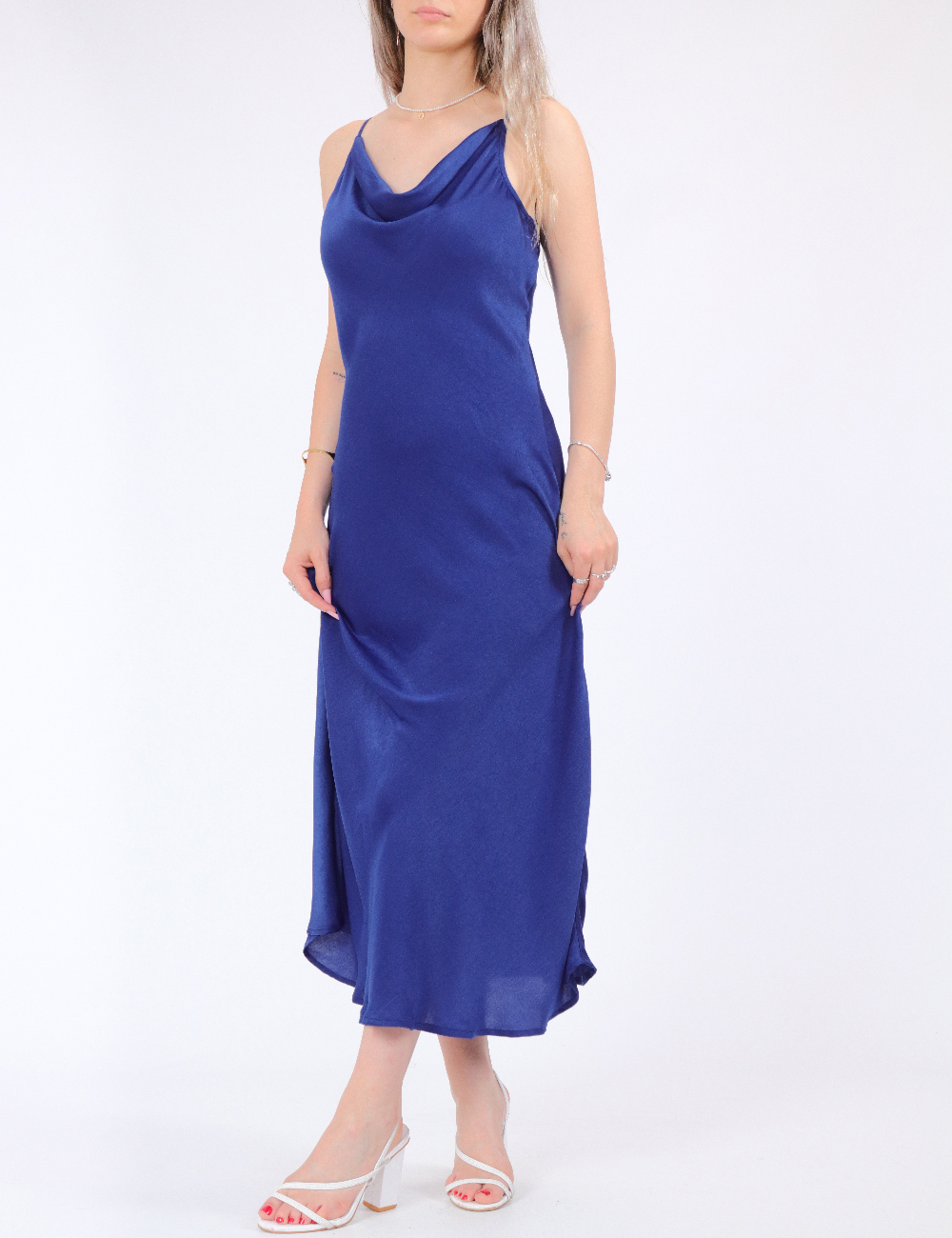 Rochie lunga Vero Moda, albastru - 1 | YEO