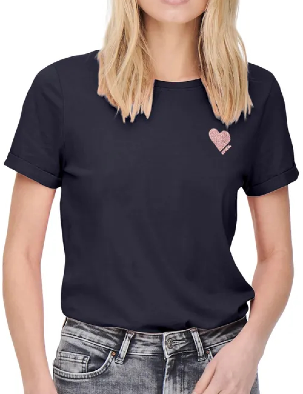 Tricou Only, bleumarin - 1 | YEO