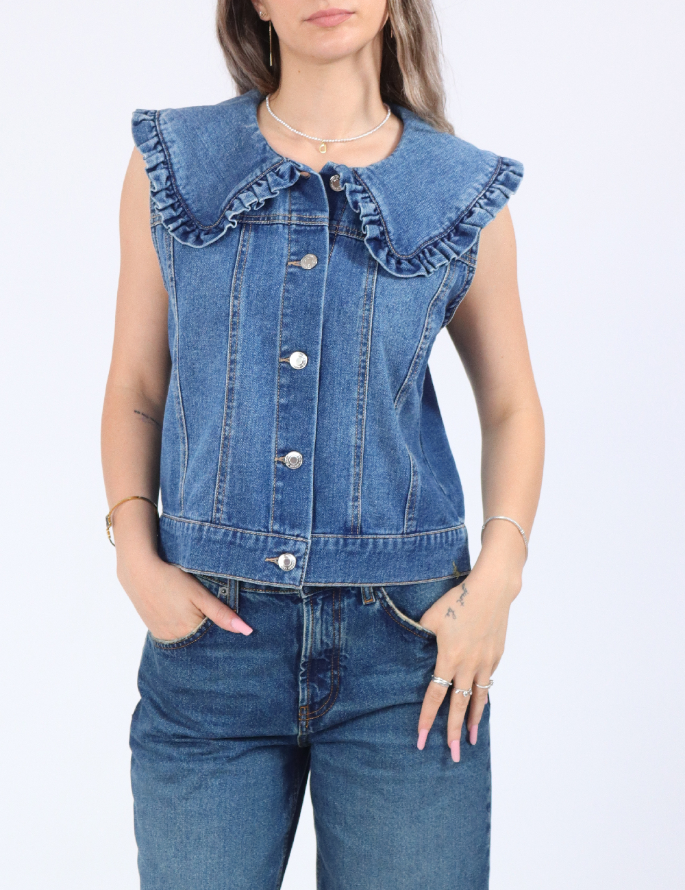 Vesta Vero Moda, albastru