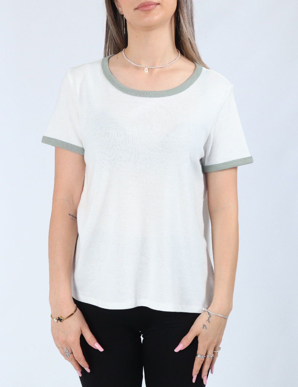 Tricou American Eagle, alb