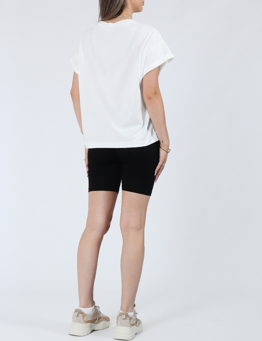 Tricou Noisy May, alb - 1 | YEO