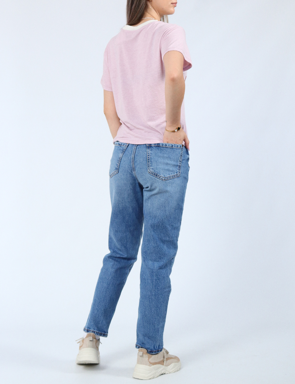 Tricou American Eagle, roz - 1 | YEO