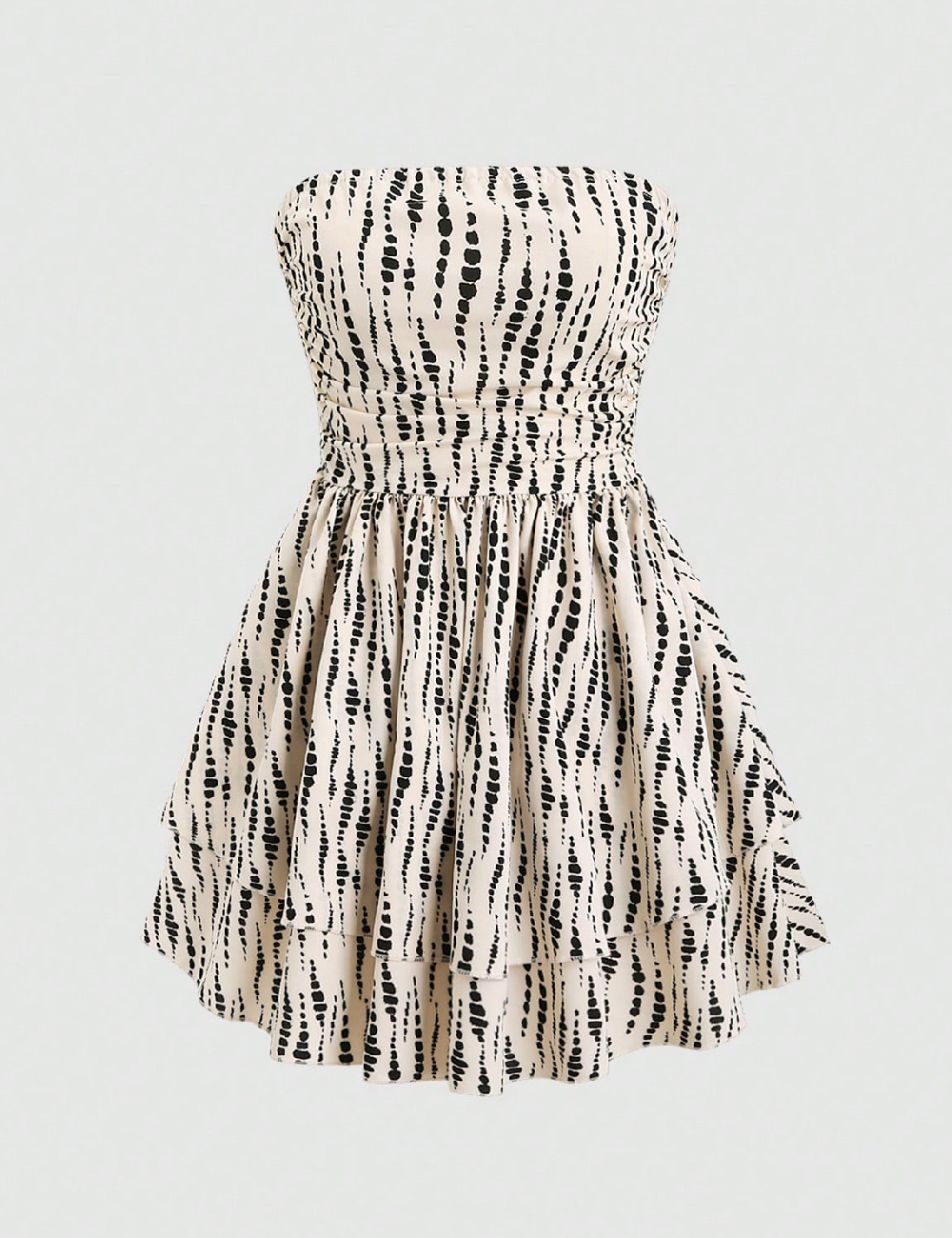 Rochie scurta SHEIN, ecru