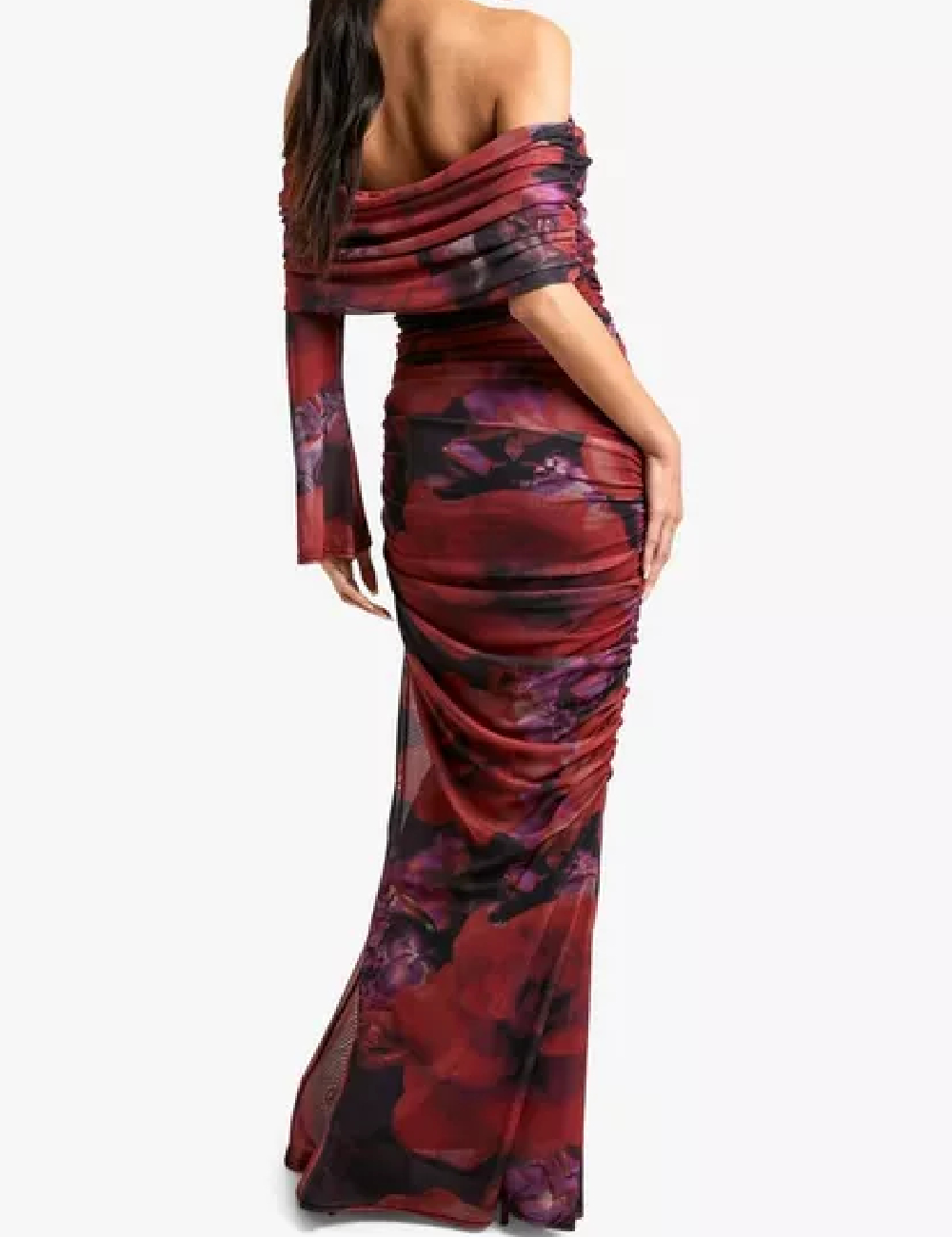 Rochie lunga Boohoo, mix culori - 1 | YEO