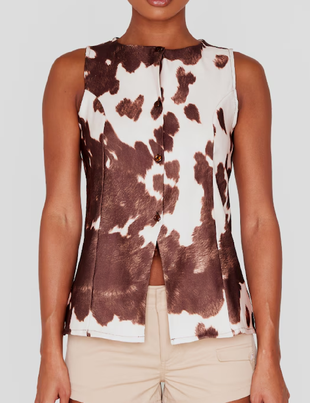 Vesta PRETTYLITTLETHING, alb/maro