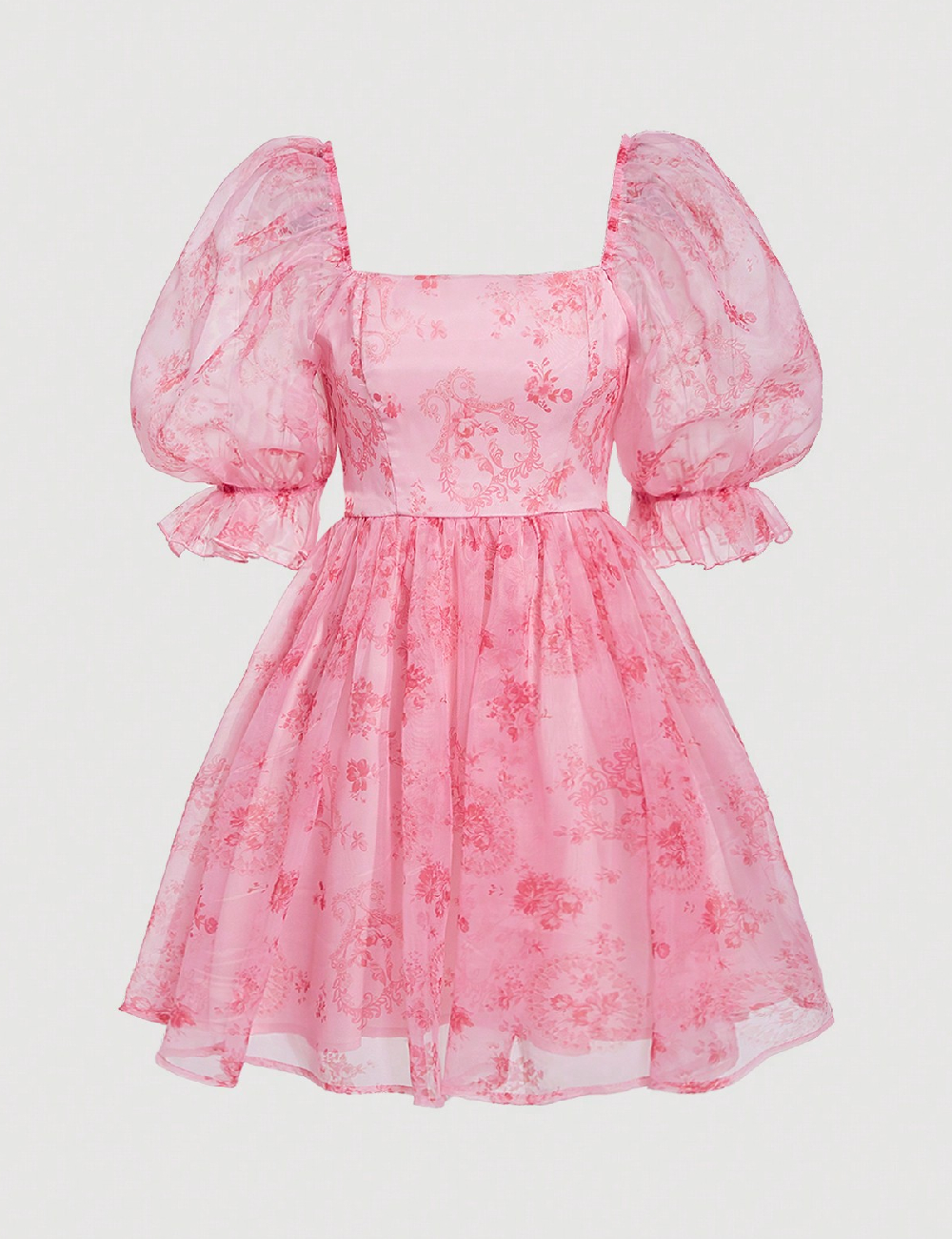 Rochie scurta SHEIN, roz