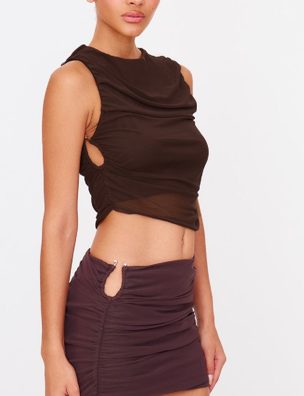 Top PRETTYLITTLETHING, maro - 1 | YEO