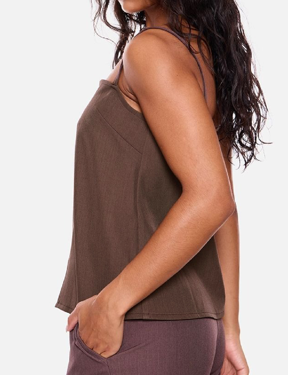 Bluza PRETTYLITTLETHING, maro - 1 | YEO