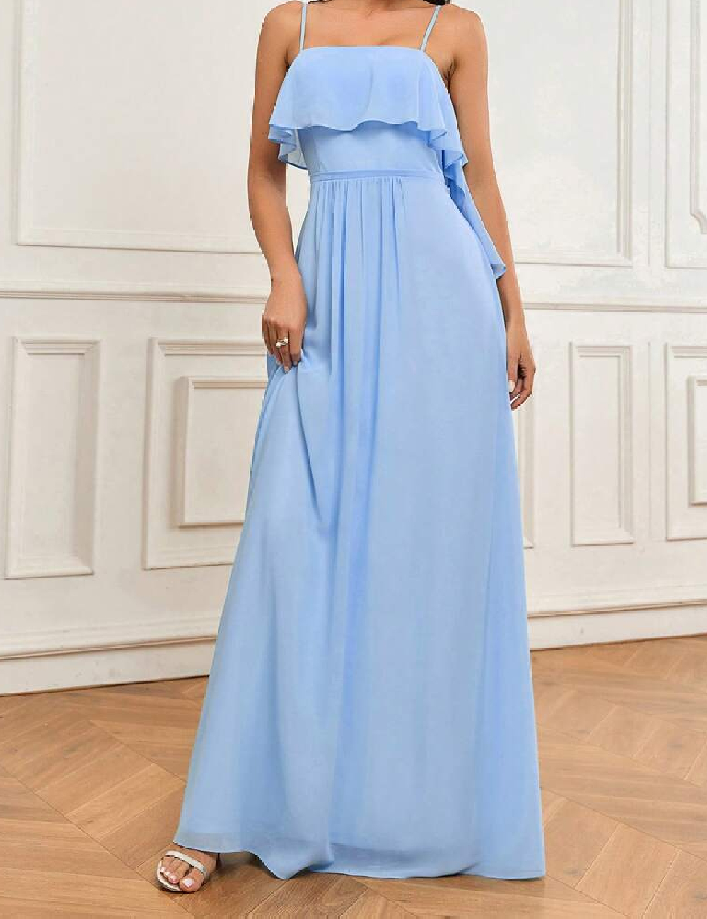 Rochie lunga SHEIN, bleu