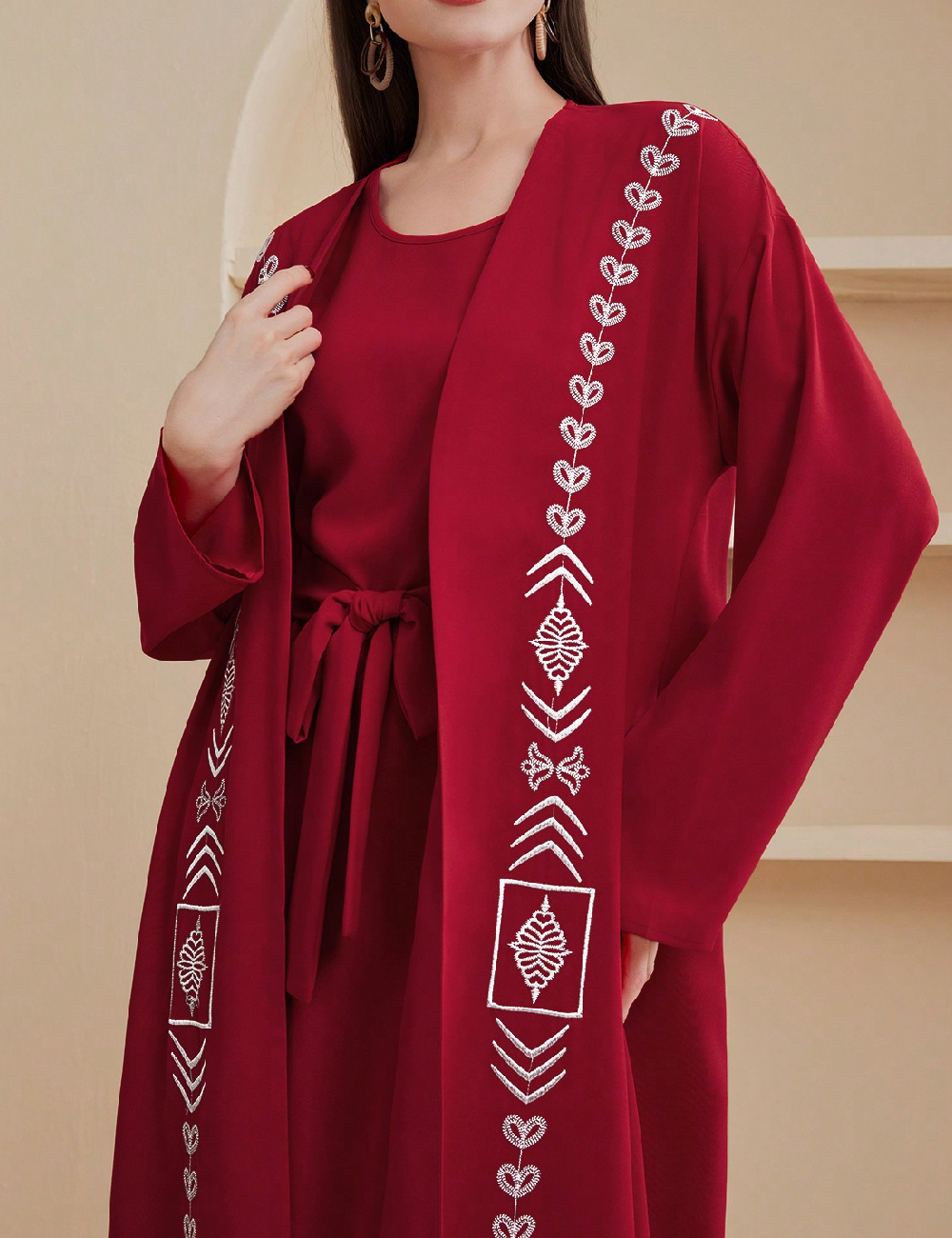 Compleu SHEIN, rosu - 1 | YEO