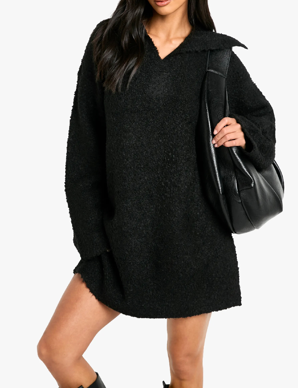 Rochie scurta Boohoo, negru
