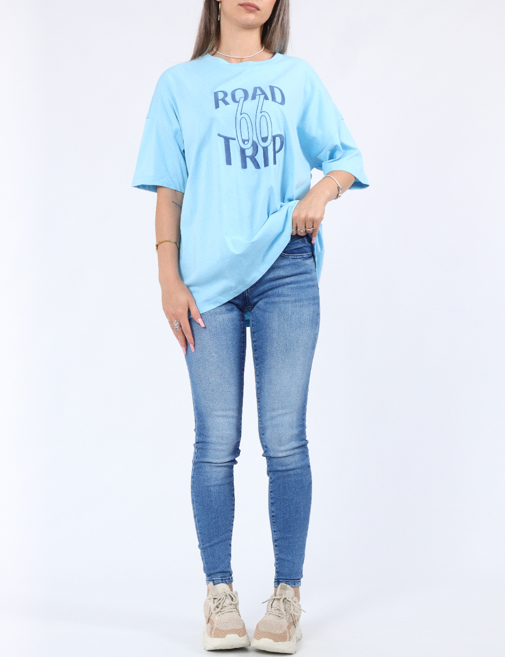 Tricou Noisy May, albastru - 1 | YEO