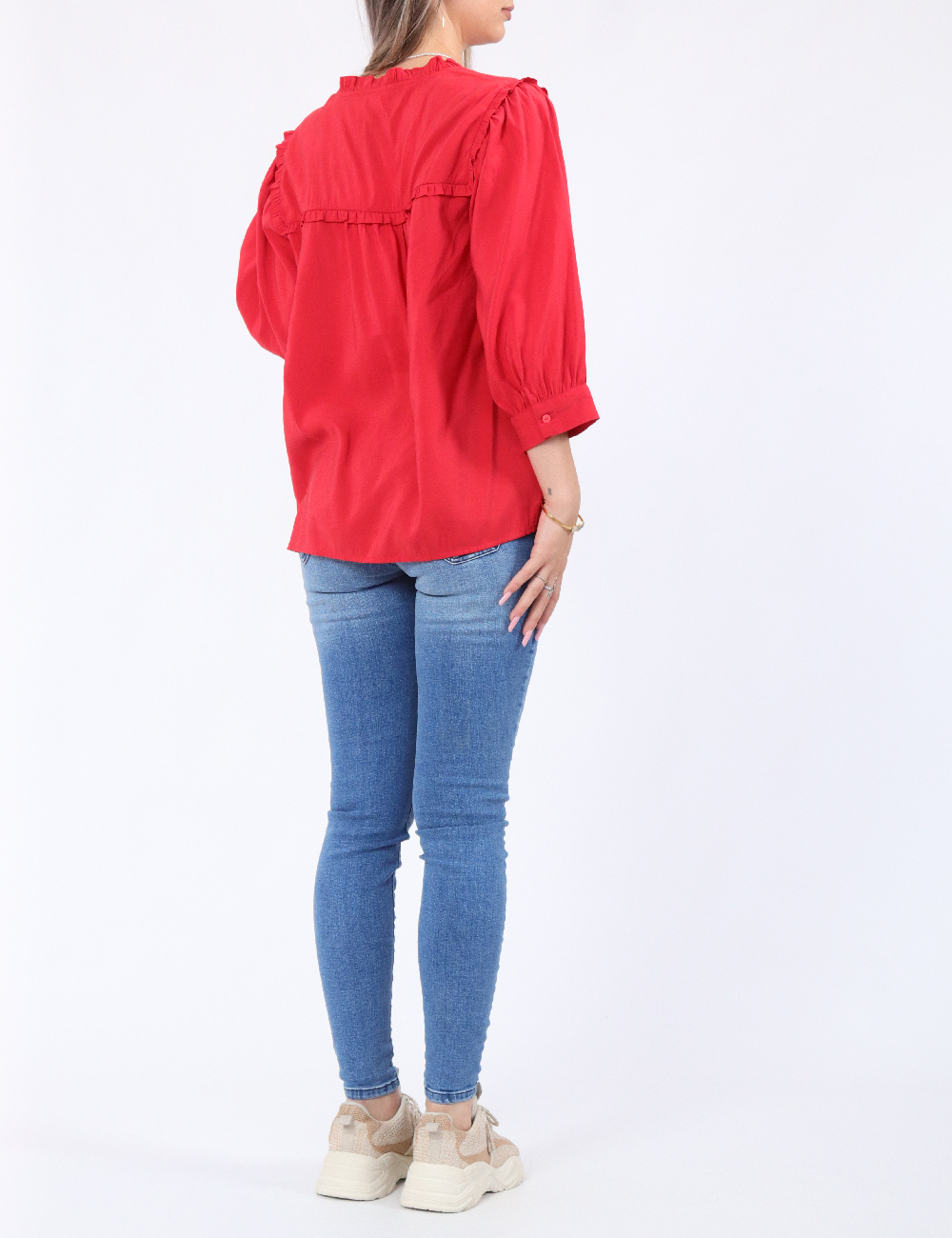 Vero Moda Bluza, rosu